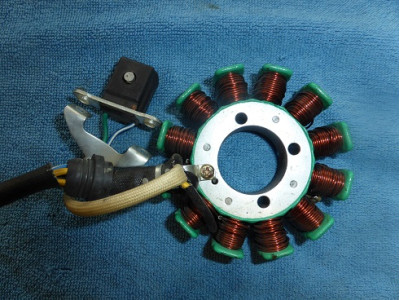 Stator zapalko pro motory 125-250cc